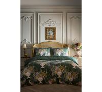 Laurence Llewelyn-Bowen 'Tuscan Holiday' 100% Cotton Duvet Cover Set in Green | Size: Double