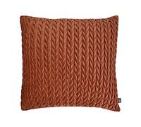 Laurence Llewelyn-Bowen 'amory' Luxe Velvet Filled Cushion In Bronze Bronze