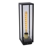 'LAURENS' Non Dimmable Stylish Outdoor Classic Bollard Light 1xE27 Lucide Black One Size