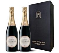 Laurent-Perrier Champagne Brut La Cuvée Gift Boxed Set Duo 2x75cl | Wine Gifts for Him, Her, Birthdays, Christmas, Corporate, Mothers Day, Fathers Day