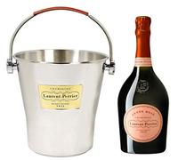 Laurent-Perrier Cuvée Rosé Champagne 75cl & Laurent-Perrier Ice Bucket Set