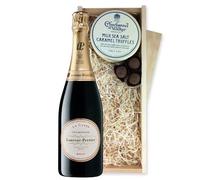 Laurent Perrier La Cuvee Brut And Milk Sea Salt Charbonnel Chocolates Box | Champagne 75cl 12% abv
