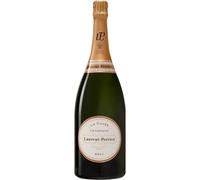 Laurent-Perrier La Cuvee Brut Champagne Magnum 1.5 Litre French Sparkling Wine Large Format Bottle For Parties Celebrations And Entertaining Guests At Home