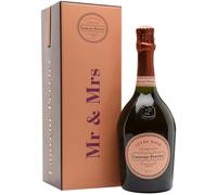 Laurent-Perrier Rose Champagne In Mr & Mrs Tin 75cl