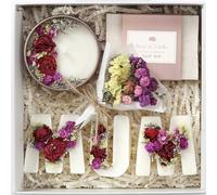 LaurGifts Birthday Gift for Mum, New Mum Gift for Women - Dutch Flower Fields Inspired Home Spa Gift Basket for Women - Bulk Mother's Day Gift Set Self Care Gift Basket for Her