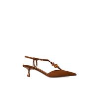Lauri 50 Slingback - female - Jimmy Choo - Pumps - Brown - 8 UK - Shoes 8 UK