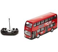 Lauri DC London Bus RC Radio Remote Control LED Bus Music & Lights Dual-Speed 2.4 GHz Bus Sightseeing Tour Toy Vehicle for Kids