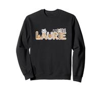 Laurie Cat Trees - Personalized Cute Name Word Art Sweatshirt