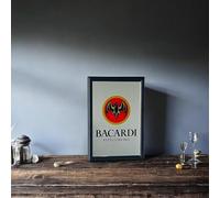 Laurie's Pub and Bar Accessories BacardiRum Small Mirror