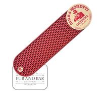 Laurie's Pub and Bar Accessories | Birra Moretti Beer Rubber Bar Runner, Bar Mat. 59 x13cm