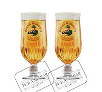 Laurie's Pub and Bar Accessories | Birra Moretti NewStyle 2025 Pint Glass | Set of 2