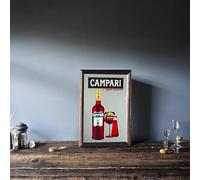 Laurie's Pub and Bar Accessories Campari Small Mirror