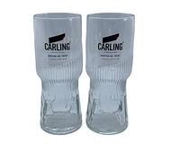 Laurie's Pub and Bar Accessories Carling Half Pint Glass Set of 2
