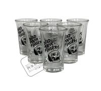 Laurie's Pub and Bar Accessories | Dead Man Fingers Shot Glasses Set of 6
