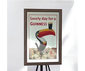 Laurie's Pub and Bar Accessories Guinness Toucan Large Mirror