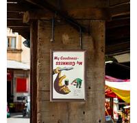 Laurie's Pub and Bar Accessories | 'My Goodness My Guinness' Small Mirror