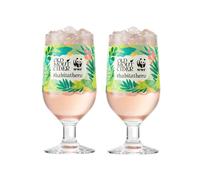 Laurie's Pub and Bar Accessories Old Mout WWF Pint Glasses, Set of 2, 568 ml