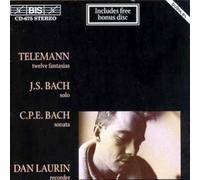 Laurin, Dan - Bach/CPE Bach/Telemann - Solo Flute Works