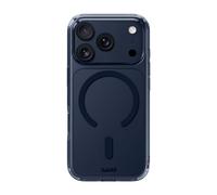 LAUT - Crystal Fluro case Compatible with iPhone 17 Pro Max - Clear Midnight CLE