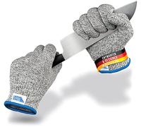 LauterSchutz® premium cut resistant gloves made out of HPPE - LEVEL 5 CUT PROTECTION - comfrotable and good fit [Deutscher Hersteller] size S to XXL (S)