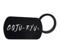 Lauthings Goju Ryu Karate Style Martial Japan, Keychain Keyring Pin Steel Tag, Key Holder