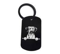 Lauthings Rhodesian Ridgebacks Cute Dog, Keychain Keyring Pin Steel Tag, Key Holder
