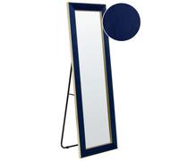 Standing Mirror LAUTREC 150 cm Velvet Navy Blue