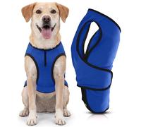 Lautus Pets Large Dog Cooling Vest - Easy On/Off Cooling Coat with Double Quick-Adjust Strap & Zip Neck, Lightweight & Portable Cooling Jacket for Dogs, Perfect for Dog Owners, Walkers & Sitters