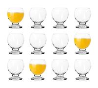 LAV 12x 215ml Nectar Glass Tumblers - Dishwasher Safe Kitchen Water Cocktail Juice Gin Wine Whisky Drinking Glassware Glasses Set