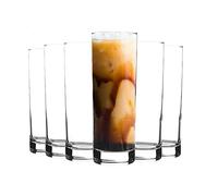 LAV 6X Clear 315ml Ada Highball Glasses - Tall Hi Ball Glass Water Gin Juice Cocktail Drinking Glassware Tumblers Set