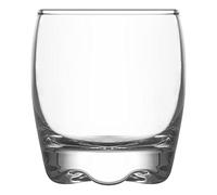 LAV 6X Clear 80ml Adora Shot Glasses - Small Vodka Tequila Jelly Cocktail Mini Dessert Party Drinking Glass Cups Set