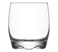 LAV 6X Multicolour 290ml Adora Tumbler Glasses - Stemless Kitchen Water Whiskey Wine Gin Juice Cocktail Drinking Glass Set