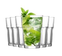 LAV Aras Highball Glasses - 365ml - Clear - Pack of 6 LAV Clear