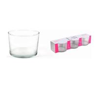 Lav BODEGA Clear Glass Mini Cups Set of 3 (240ml)