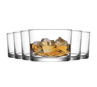 LAV Bodega Whisky Glasses - 240ml - Clear - Pack of 6 LAV Clear