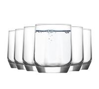 LAV Diamond Shot Glasses - 80ml - Clear - Pack of 12 LAV Clear