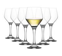 LAV Ella White Wine Glasses - 260ml - Pack of 6 in Clear LAV Clear