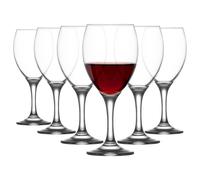 LAV Empire Red Wine Glasses - 455ml - Pack of 6 in Clear LAV Clear