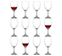 LAV Empire Wine Glasses - 340ml - Pack of 12 in Clear LAV Clear