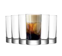 LAV 6x Clear 150ml Ada Shot Glasses - Small Vodka Tequila Jelly Cocktail Mini Dessert Party Drinking Glass Cups Set