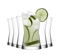 LAV Glassware Lav Derin Highball Glasses - 350Ml - Clear - Pack Of 6