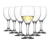 Empire White Wine Glasses - 205ml - Pack of 6 LAV Clear One Size