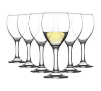 Empire White Wine Glasses - 245ml - Pack of 6 LAV Clear One Size