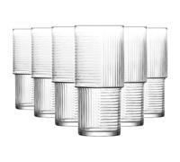 LAV Glassware Lav Helen Stacking Highball Glasses - 515Ml - Pack Of 6