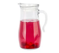 LAV 1.8L Misket Glass Water Jug with Silicone Lid in Clear | Size: 1 Pack LAV Clear 1 Pack