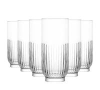 LAV Glassware Lav Tokyo Highball Glasses - 395Ml - Clear - Pack Of 6