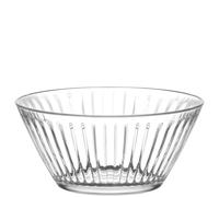 LAV Hestia Glass Snack Bowls - 10.5cm - Clear - 6X Small Kitchen Party Dessert Food Fruit Sweet Nibbles Serving Dip Sauce Tapas Dishes Set