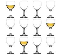 LAV Misket White Wine Glasses - 170ml - Pack of 12 in Clear LAV Clear
