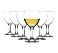 LAV Misket White Wine Glasses - 170ml - Pack of 6 in Clear LAV Clear