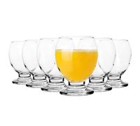 LAV Nectar Glass Tumblers - 280Ml - Pack Of 6, Clear